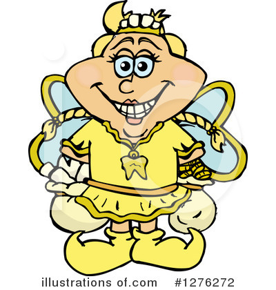 Royalty-Free (RF) Tooth Fairy Clipart Illustration by Dennis Holmes Designs - Stock Sample #1276272