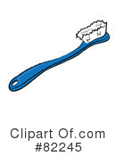 Toothbrush Clipart #82245 by Pams Clipart