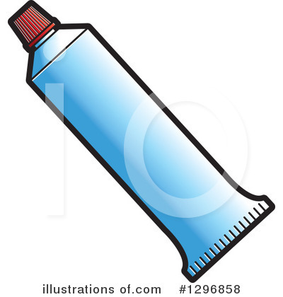 Royalty-Free (RF) Toothpaste Clipart Illustration by Lal Perera - Stock Sample #1296858