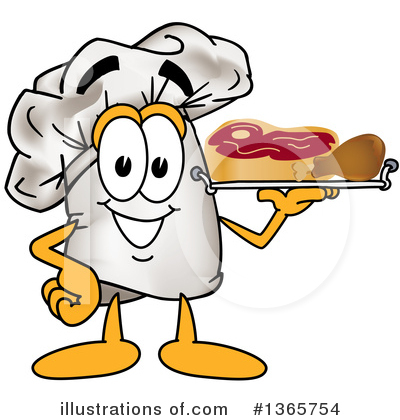 Royalty-Free (RF) Toque Mascot Clipart Illustration by Mascot Junction - Stock Sample #1365754