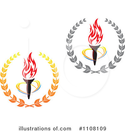 Royalty-Free (RF) Torch Clipart Illustration by Vector Tradition SM - Stock Sample #1108109