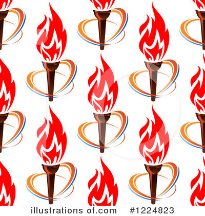 Royalty-Free (RF) Torch Clipart Illustration by Vector Tradition SM - Stock Sample #1224823