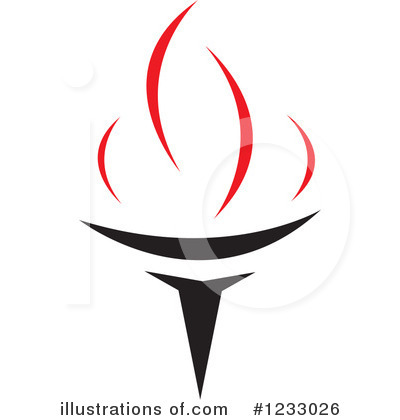 Torches Clipart #1233026 by Vector Tradition SM