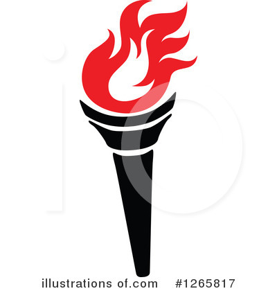 Royalty-Free (RF) Torch Clipart Illustration by Vector Tradition SM - Stock Sample #1265817
