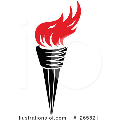 Royalty-Free (RF) Torch Clipart Illustration by Vector Tradition SM - Stock Sample #1265821