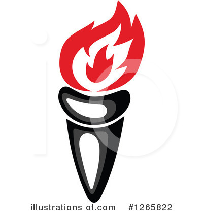 Royalty-Free (RF) Torch Clipart Illustration by Vector Tradition SM - Stock Sample #1265822
