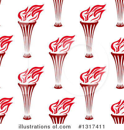 Royalty-Free (RF) Torch Clipart Illustration by Vector Tradition SM - Stock Sample #1317411