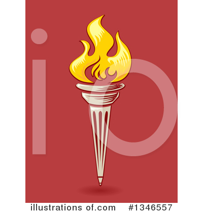 Royalty-Free (RF) Torch Clipart Illustration by BNP Design Studio - Stock Sample #1346557