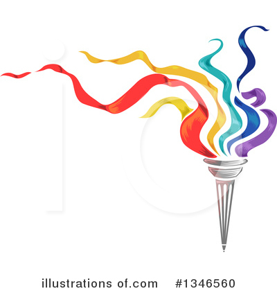 Royalty-Free (RF) Torch Clipart Illustration by BNP Design Studio - Stock Sample #1346560