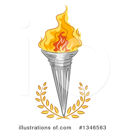 Royalty-Free (RF) Torch Clipart Illustration by BNP Design Studio - Stock Sample #1346563
