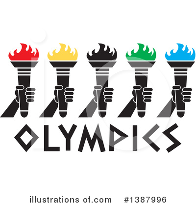 Royalty-Free (RF) Torch Clipart Illustration by Johnny Sajem - Stock Sample #1387996