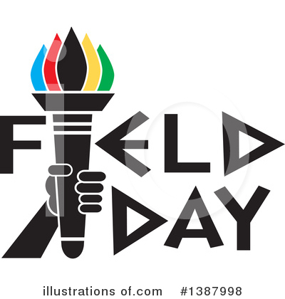 Royalty-Free (RF) Torch Clipart Illustration by Johnny Sajem - Stock Sample #1387998