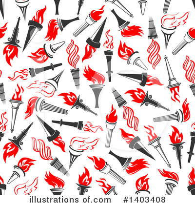 Royalty-Free (RF) Torch Clipart Illustration by Vector Tradition SM - Stock Sample #1403408