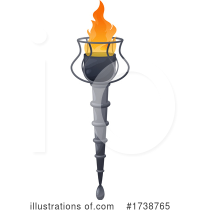 Royalty-Free (RF) Torch Clipart Illustration by Vector Tradition SM - Stock Sample #1738765