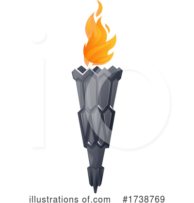 Torches Clipart #1738769 by Vector Tradition SM