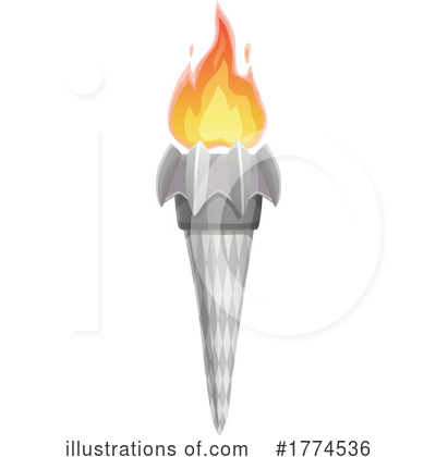 Royalty-Free (RF) Torch Clipart Illustration by Vector Tradition SM - Stock Sample #1774536