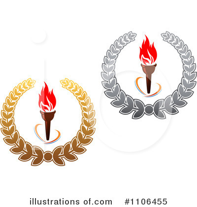 Royalty-Free (RF) Torches Clipart Illustration by Vector Tradition SM - Stock Sample #1106455