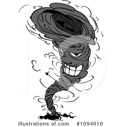 Royalty-Free (RF) Tornado Clipart Illustration by Vector Tradition SM - Stock Sample #1094010