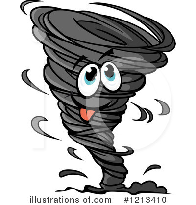 Royalty-Free (RF) Tornado Clipart Illustration by Vector Tradition SM - Stock Sample #1213410
