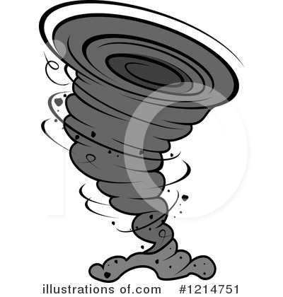 Royalty-Free (RF) Tornado Clipart Illustration by Vector Tradition SM - Stock Sample #1214751