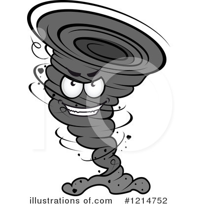 Royalty-Free (RF) Tornado Clipart Illustration by Vector Tradition SM - Stock Sample #1214752