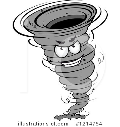 Royalty-Free (RF) Tornado Clipart Illustration by Vector Tradition SM - Stock Sample #1214754