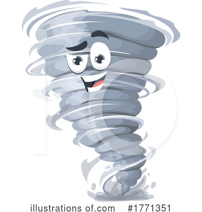 Royalty-Free (RF) Tornado Clipart Illustration by Vector Tradition SM - Stock Sample #1771351