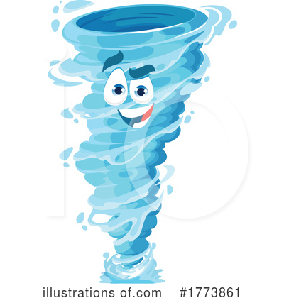 Royalty-Free (RF) Tornado Clipart Illustration by Vector Tradition SM - Stock Sample #1773861