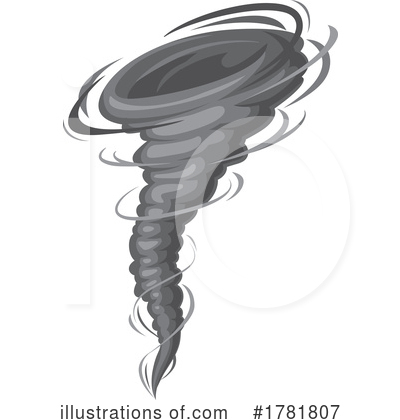 Royalty-Free (RF) Tornado Clipart Illustration by Vector Tradition SM - Stock Sample #1781807