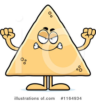 Tortilla Chip Clipart #1164934 by Cory Thoman