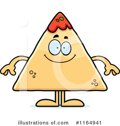 Royalty-Free (RF) Tortilla Chip Clipart Illustration by Cory Thoman - Stock Sample #1164941