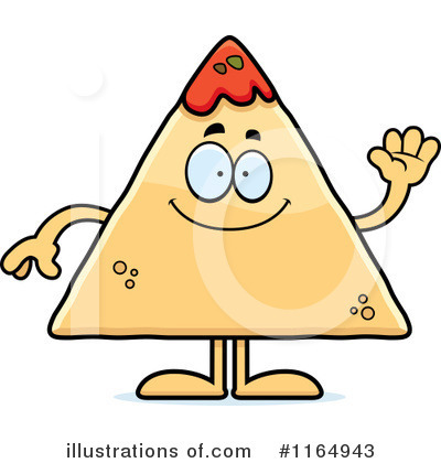 Tortilla Chip Clipart #1164943 by Cory Thoman