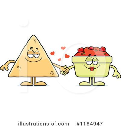 Royalty-Free (RF) Tortilla Chip Clipart Illustration by Cory Thoman - Stock Sample #1164947