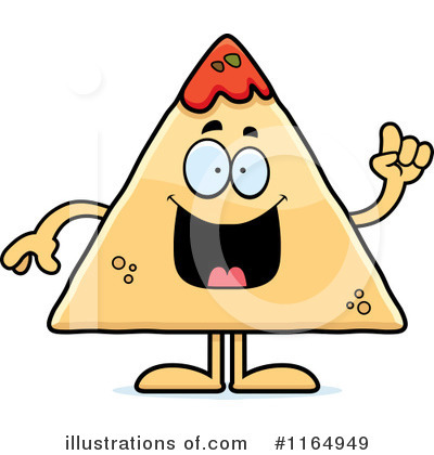 Tortilla Chip Clipart #1164949 by Cory Thoman