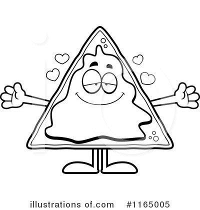 Royalty-Free (RF) Tortilla Chip Clipart Illustration by Cory Thoman - Stock Sample #1165005