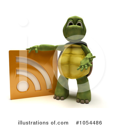 Royalty-Free (RF) Tortoise Clipart Illustration by KJ Pargeter - Stock Sample #1054486