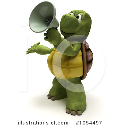 Royalty-Free (RF) Tortoise Clipart Illustration by KJ Pargeter - Stock Sample #1054497