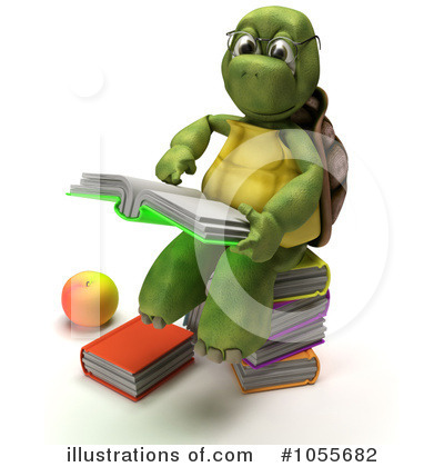 Royalty-Free (RF) Tortoise Clipart Illustration by KJ Pargeter - Stock Sample #1055682
