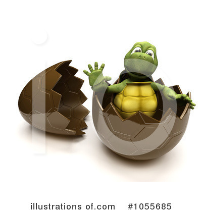 Royalty-Free (RF) Tortoise Clipart Illustration by KJ Pargeter - Stock Sample #1055685