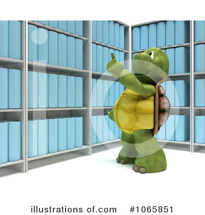 Royalty-Free (RF) Tortoise Clipart Illustration by KJ Pargeter - Stock Sample #1065851