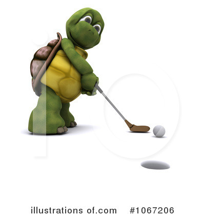 Royalty-Free (RF) Tortoise Clipart Illustration by KJ Pargeter - Stock Sample #1067206