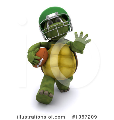 Royalty-Free (RF) Tortoise Clipart Illustration by KJ Pargeter - Stock Sample #1067209