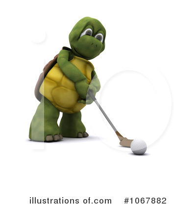 Royalty-Free (RF) Tortoise Clipart Illustration by KJ Pargeter - Stock Sample #1067882