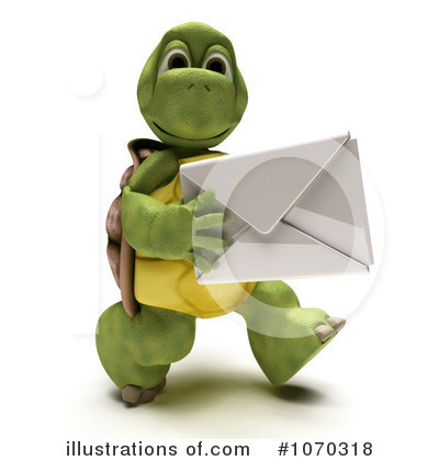Royalty-Free (RF) Tortoise Clipart Illustration by KJ Pargeter - Stock Sample #1070318