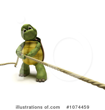Royalty-Free (RF) Tortoise Clipart Illustration by KJ Pargeter - Stock Sample #1074459