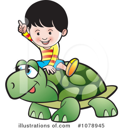 Royalty-Free (RF) Tortoise Clipart Illustration by Lal Perera - Stock Sample #1078945