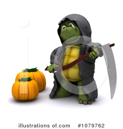 Royalty-Free (RF) Tortoise Clipart Illustration by KJ Pargeter - Stock Sample #1079762