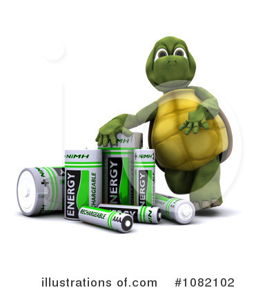 Royalty-Free (RF) Tortoise Clipart Illustration by KJ Pargeter - Stock Sample #1082102