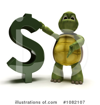 Royalty-Free (RF) Tortoise Clipart Illustration by KJ Pargeter - Stock Sample #1082107
