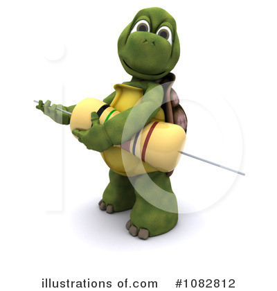 Royalty-Free (RF) Tortoise Clipart Illustration by KJ Pargeter - Stock Sample #1082812